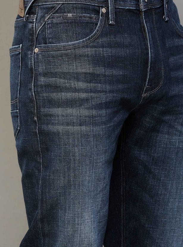 FLYING MACHINE Washed Slim Tapered Jeans
