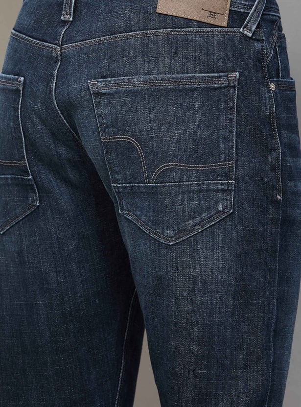 FLYING MACHINE Washed Slim Tapered Jeans