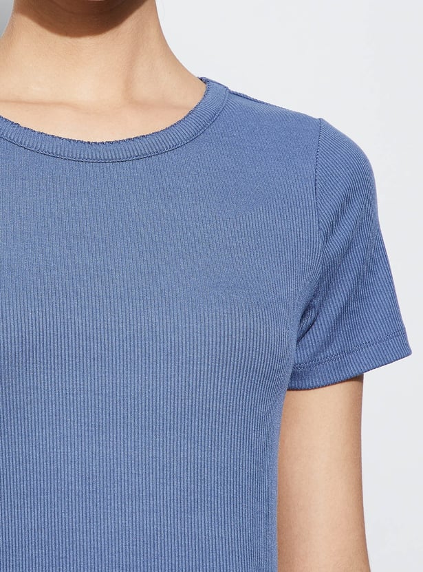 FAME FOREVER Ribbed T-shirt