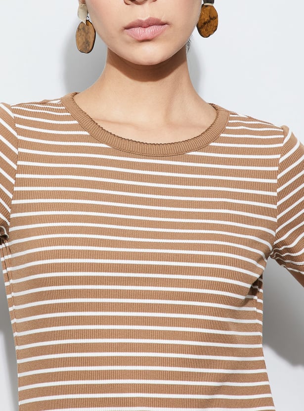FAME FOREVER Striped T-shirt