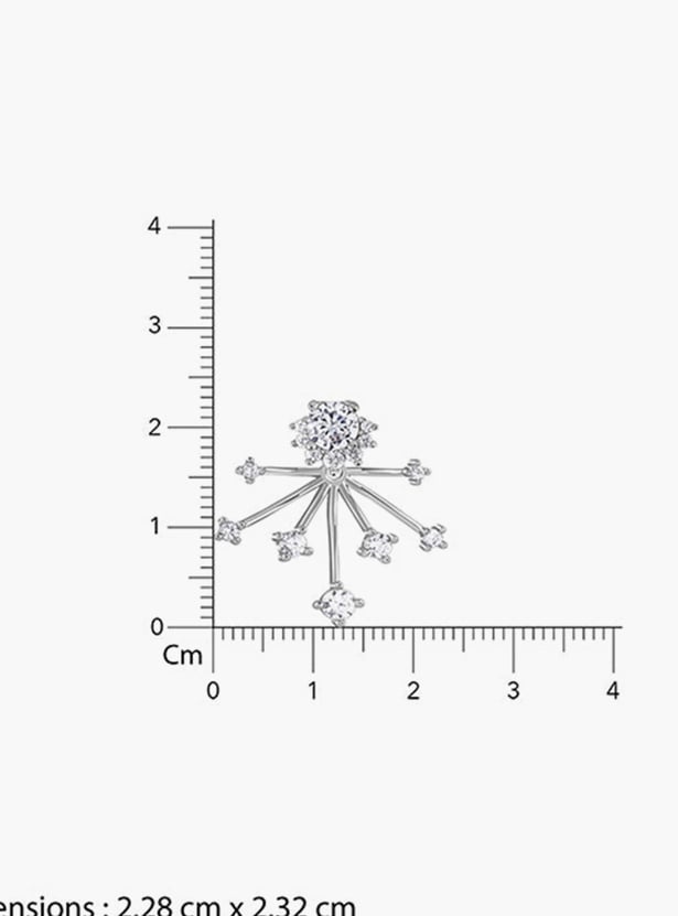GIVA Floral Danglers Earrings - Pack of 2