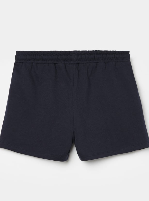 FAME FOREVER Girls Graphic Print Shorts