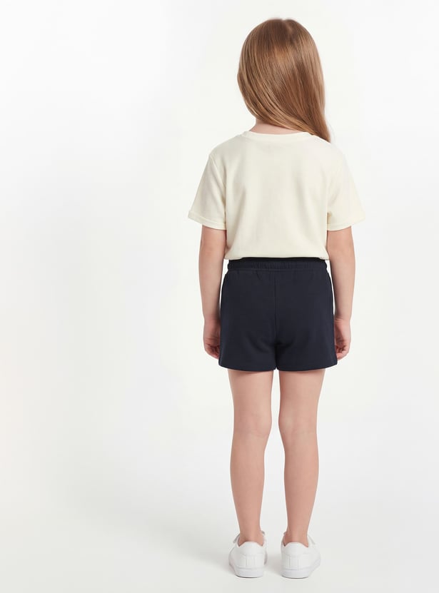 FAME FOREVER Girls Graphic Print Shorts