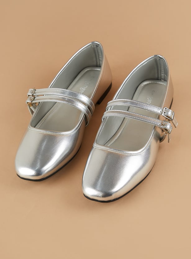 GINGER Solid Mary Janes