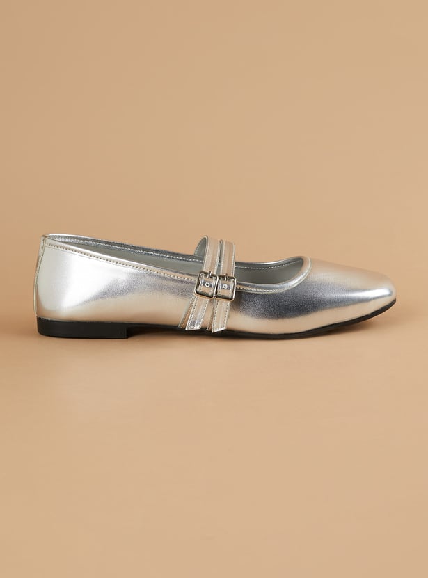 GINGER Solid Mary Janes