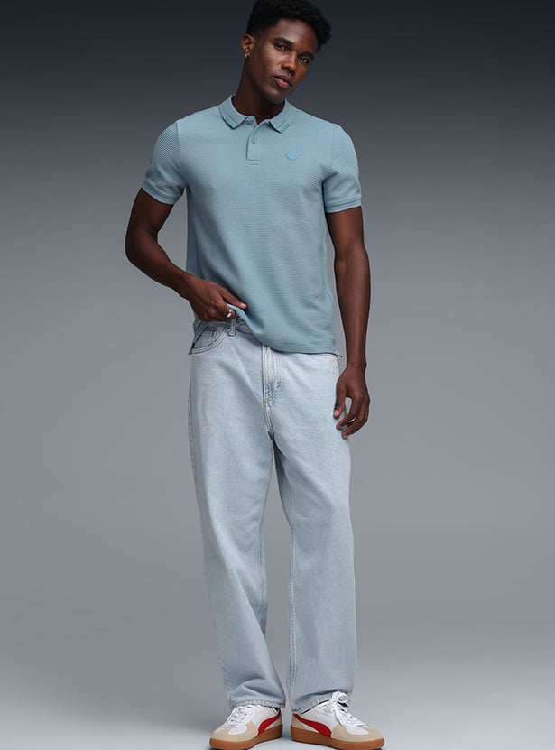 PUMA Striped Polo T-shirt