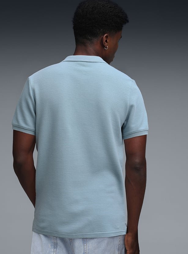 PUMA Striped Polo T-shirt