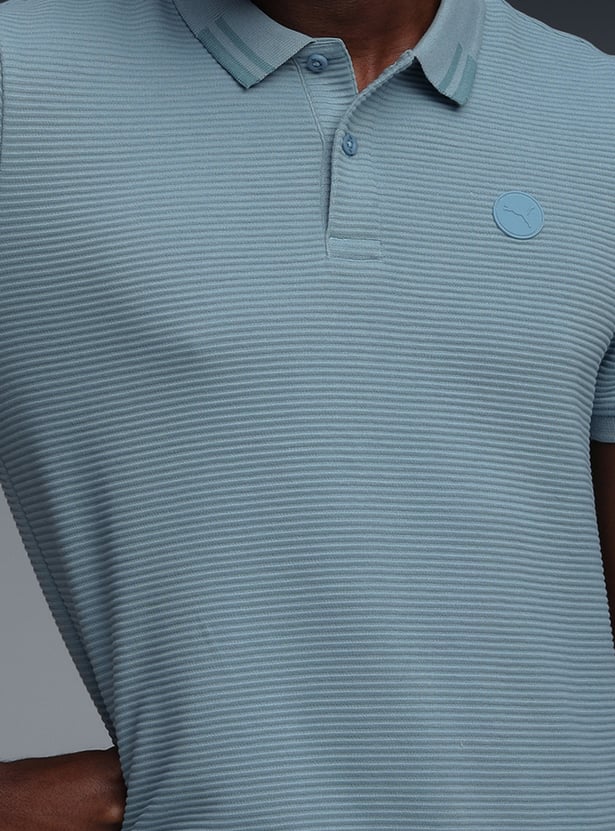 PUMA Striped Polo T-shirt