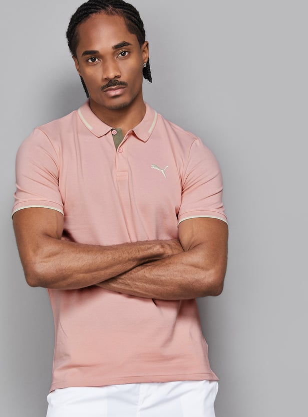 PUMA Solid Polo T-shirt