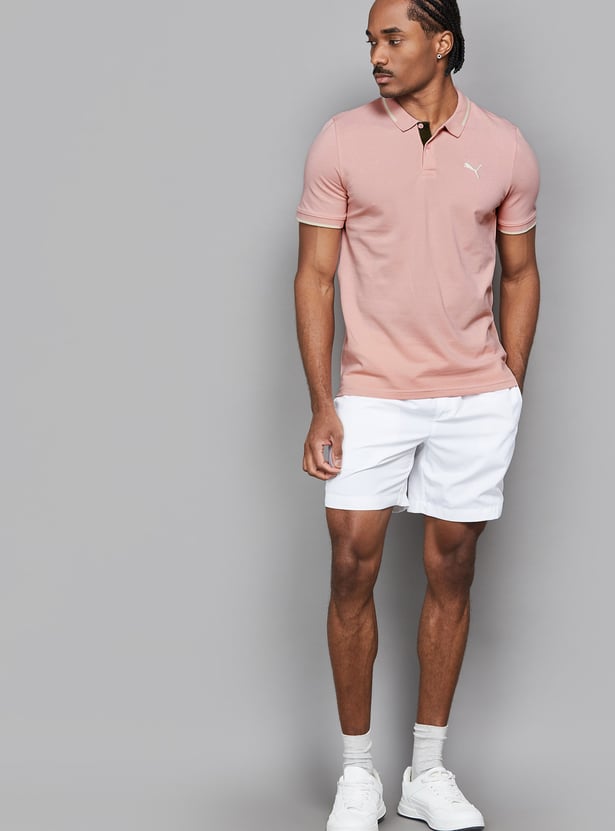 PUMA Solid Polo T-shirt