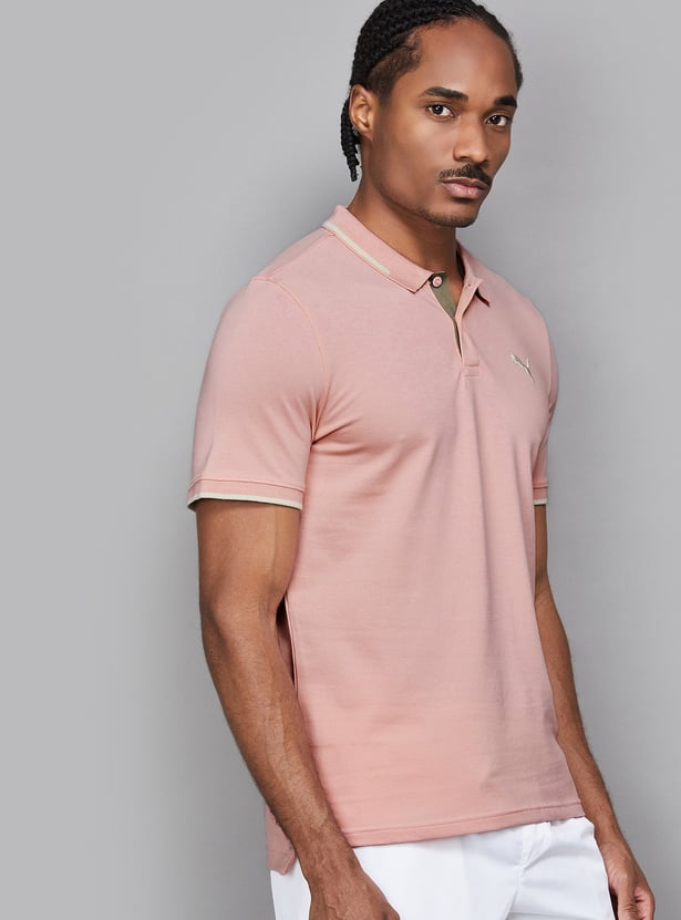PUMA Solid Polo T-shirt