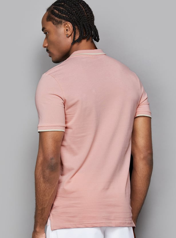 PUMA Solid Polo T-shirt