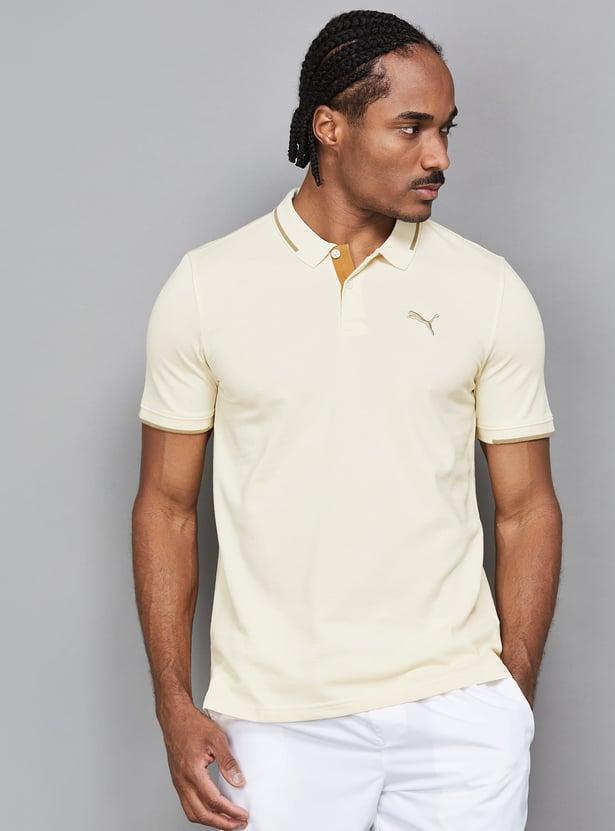 PUMA Solid Polo T-shirt