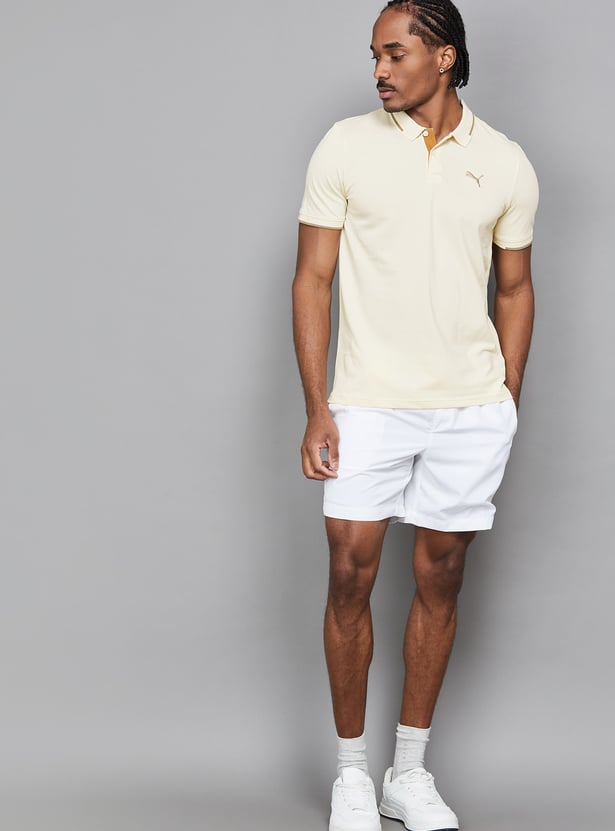 PUMA Solid Polo T-shirt