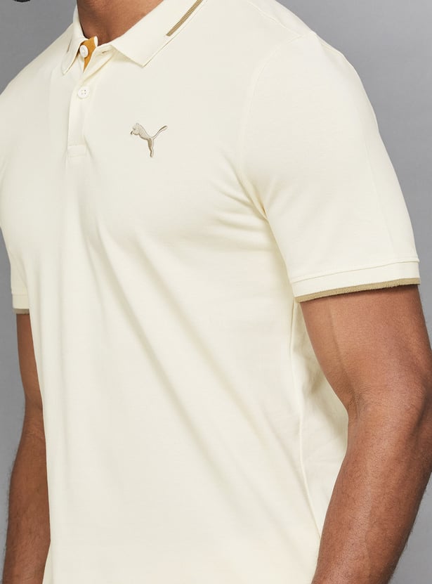 PUMA Solid Polo T-shirt