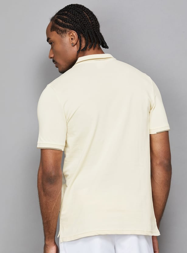 PUMA Solid Polo T-shirt