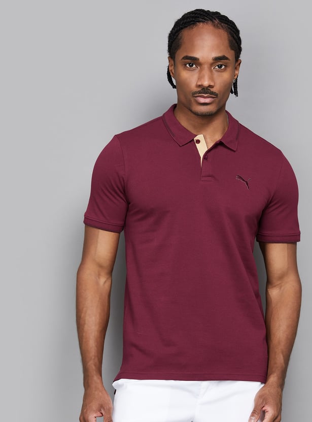 PUMA Solid Polo T-shirt