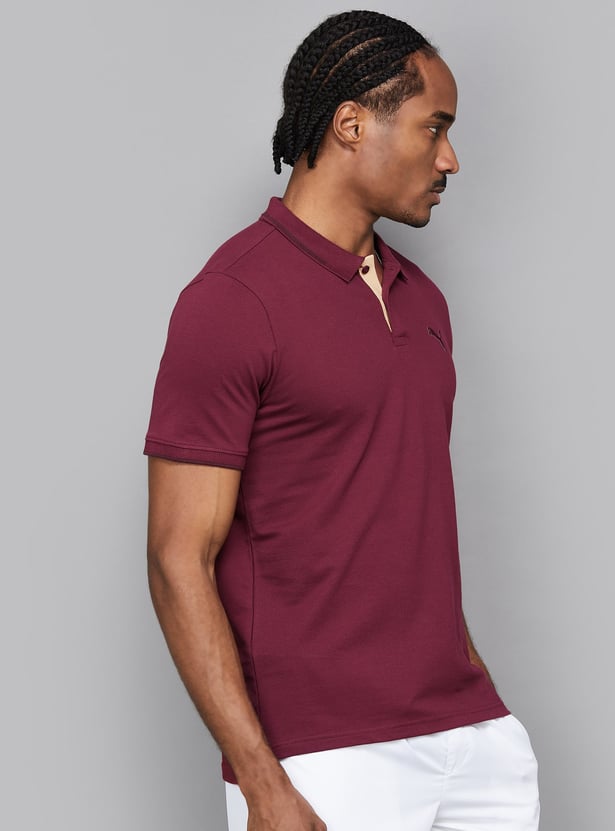 PUMA Solid Polo T-shirt