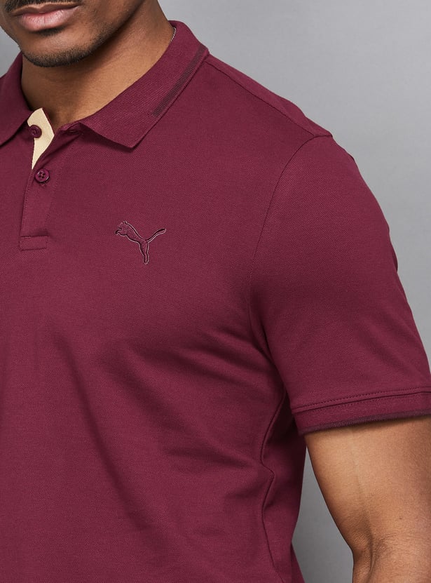 PUMA Solid Polo T-shirt