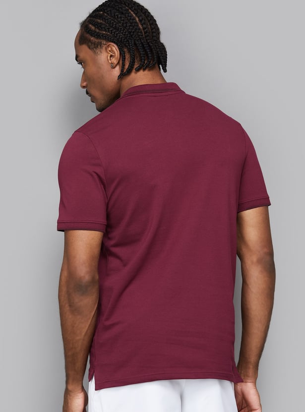 PUMA Solid Polo T-shirt