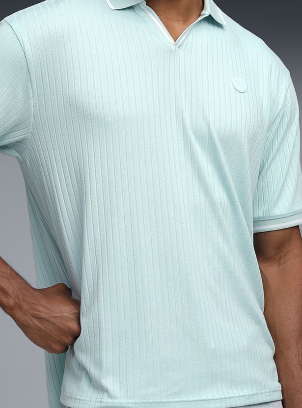 PUMA Ribbed Polo T-shirt