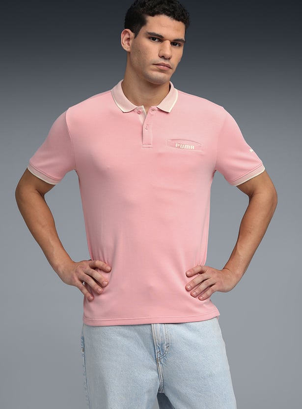 PUMA Solid Polo T-shirt