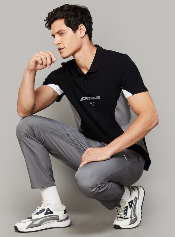 PUMA Colorblocked Polo T-shirt