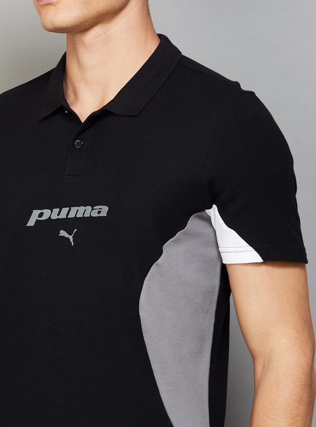 PUMA Colorblocked Polo T-shirt