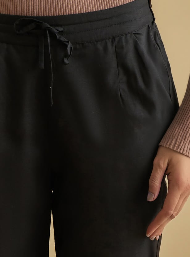 W Embellished Straight Pants
