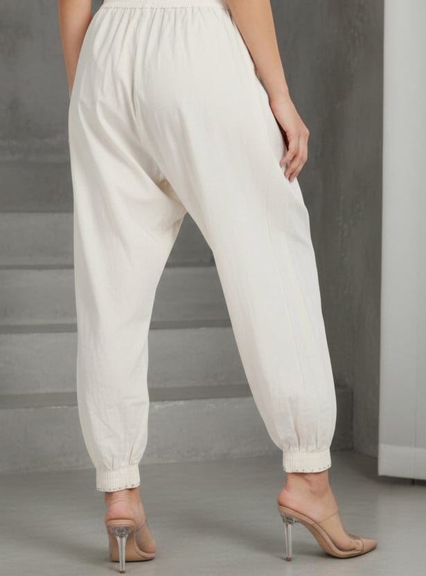 W Solid Salwar Pant