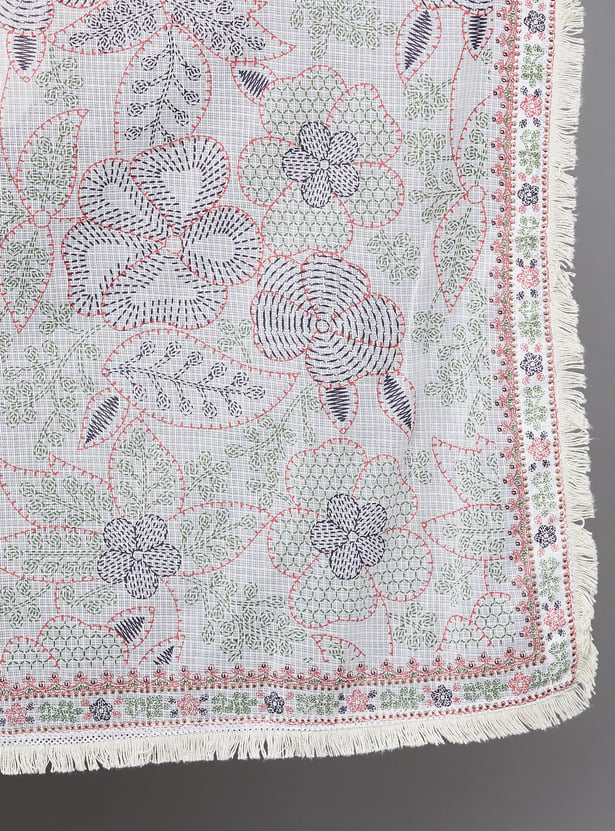 SPAN Floral Print Dupatta
