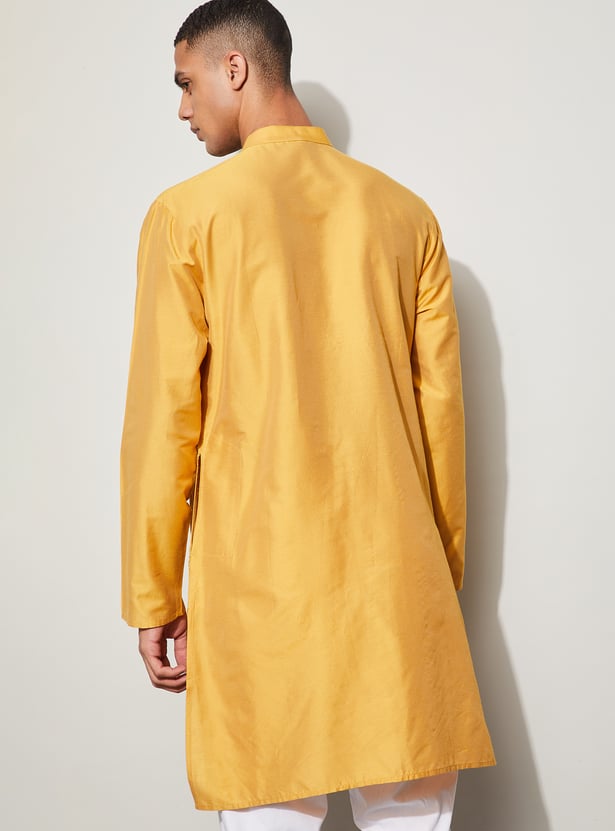 MELANGE Embroidered Straight Kurta
