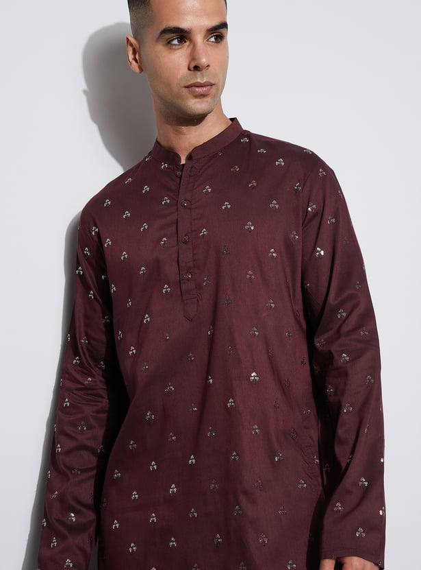 MELANGE Sequin Embellished Kurta