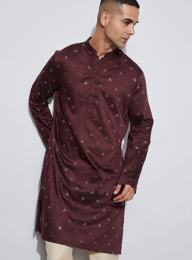 MELANGE Sequin Embellished Kurta