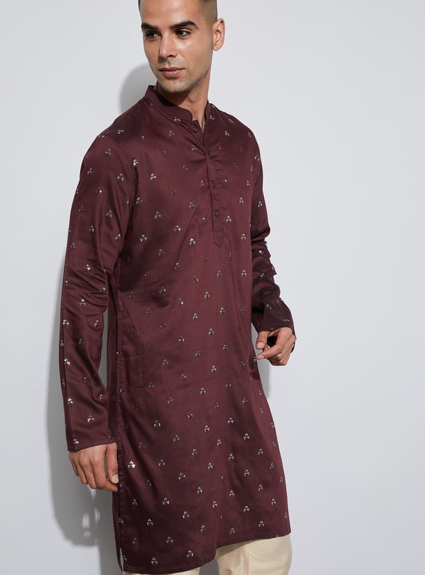 MELANGE Sequin Embellished Kurta