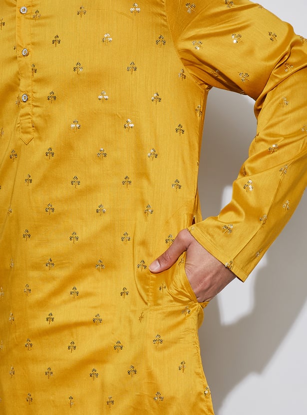 MELANGE Sequin Embellished Kurta