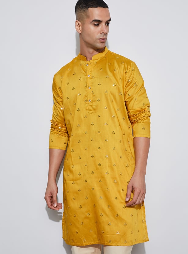 MELANGE Sequin Embellished Kurta