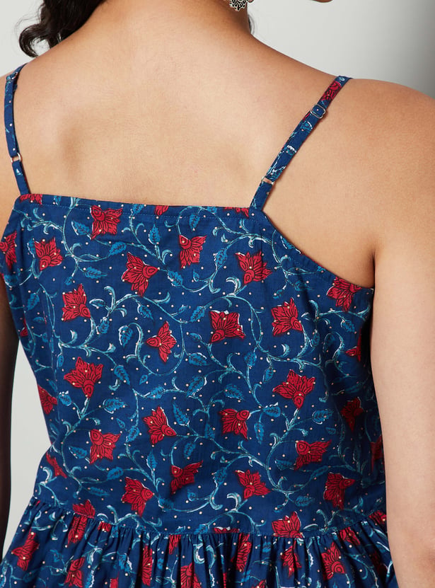 MELANGE Floral Print Kurti