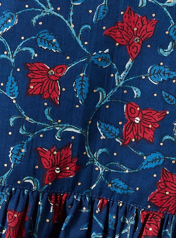 MELANGE Floral Print Kurti