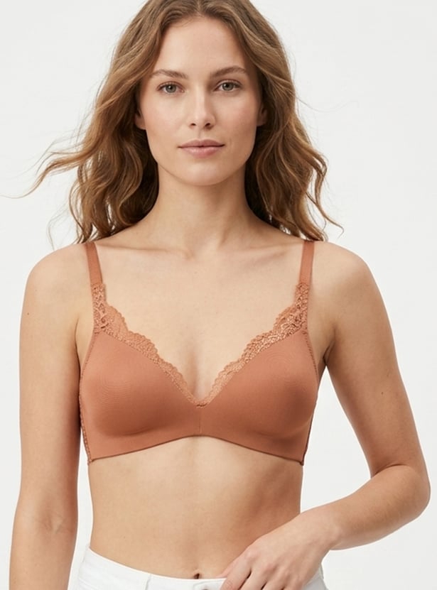 TRIUMPH Padded Non-Wired Seamed Everyday Bra