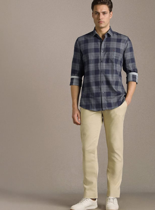 LP SPORT Checked Slim Fit Shirt