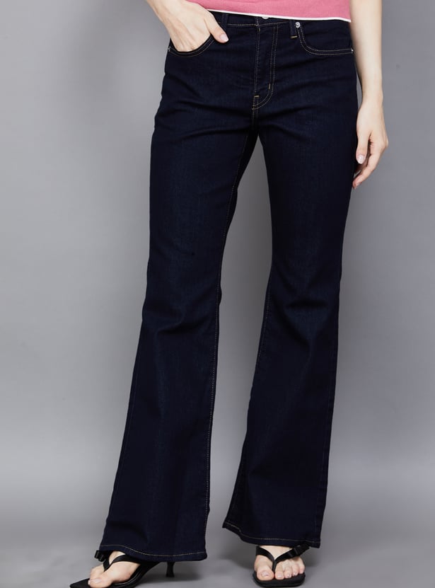 LEVI'S Washed Flared Jeans