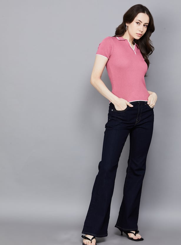 LEVI'S Washed Flared Jeans