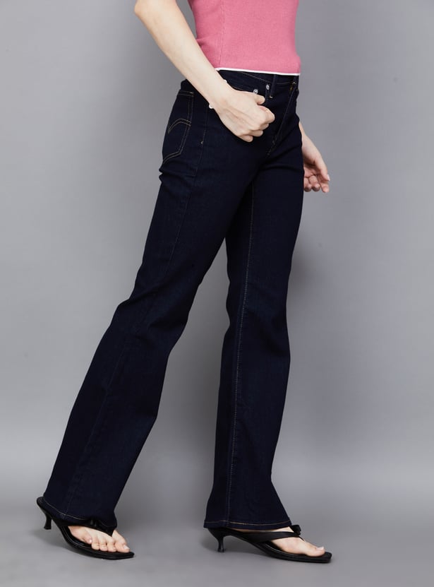 LEVI'S Washed Flared Jeans
