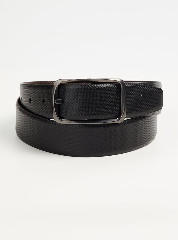 VAN HEUSEN Embossed Leather Belt