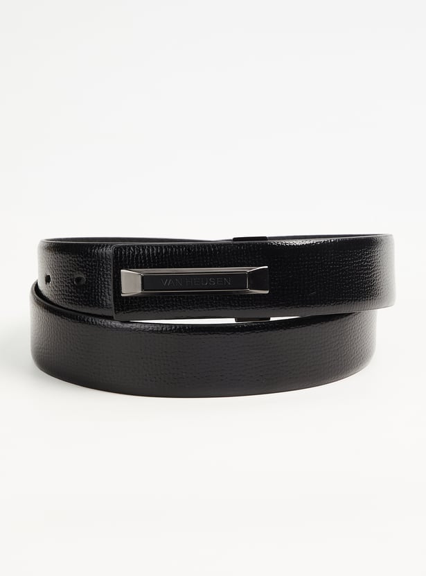 VAN HEUSEN Solid Leather Belt