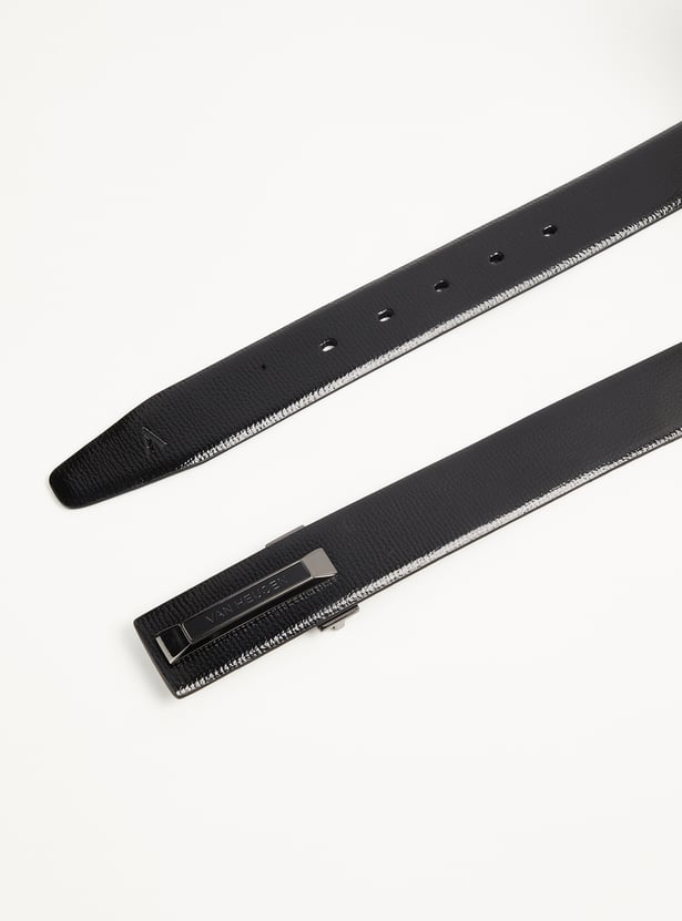 VAN HEUSEN Solid Leather Belt