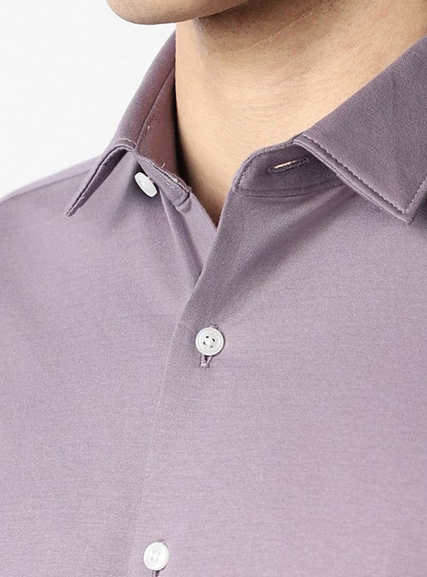 VAN HEUSEN Solid Slim Fit Formal Shirt