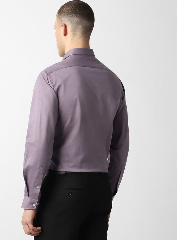 VAN HEUSEN Solid Slim Fit Formal Shirt