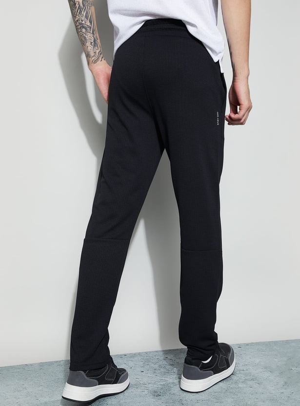 FAME FOREVER ACTIVE Textured Regular Fit Track Pants